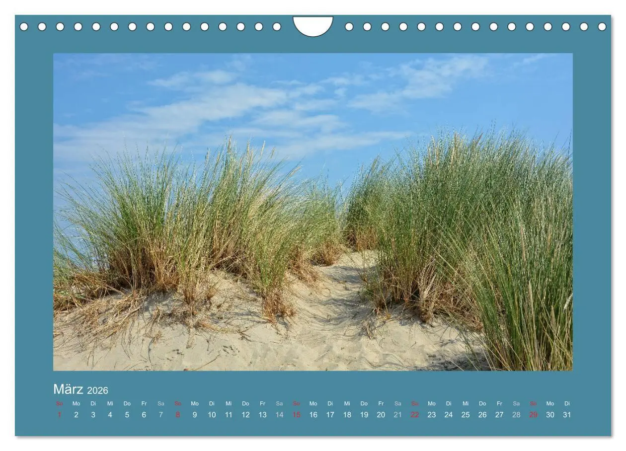 Bild: 9783457926505 | Sanddünen an der Nordsee in den Niederlanden (Wandkalender 2026 DIN...