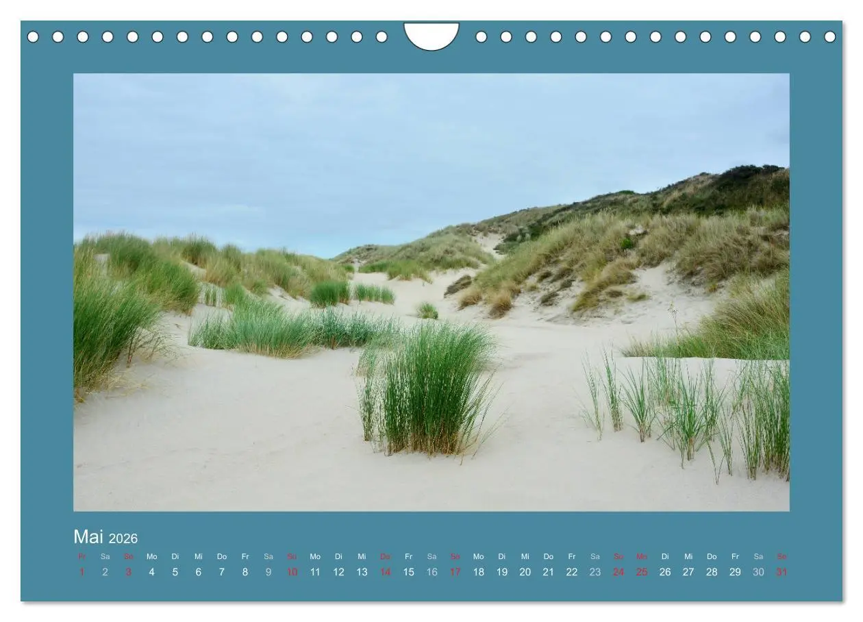 Bild: 9783457926505 | Sanddünen an der Nordsee in den Niederlanden (Wandkalender 2026 DIN...