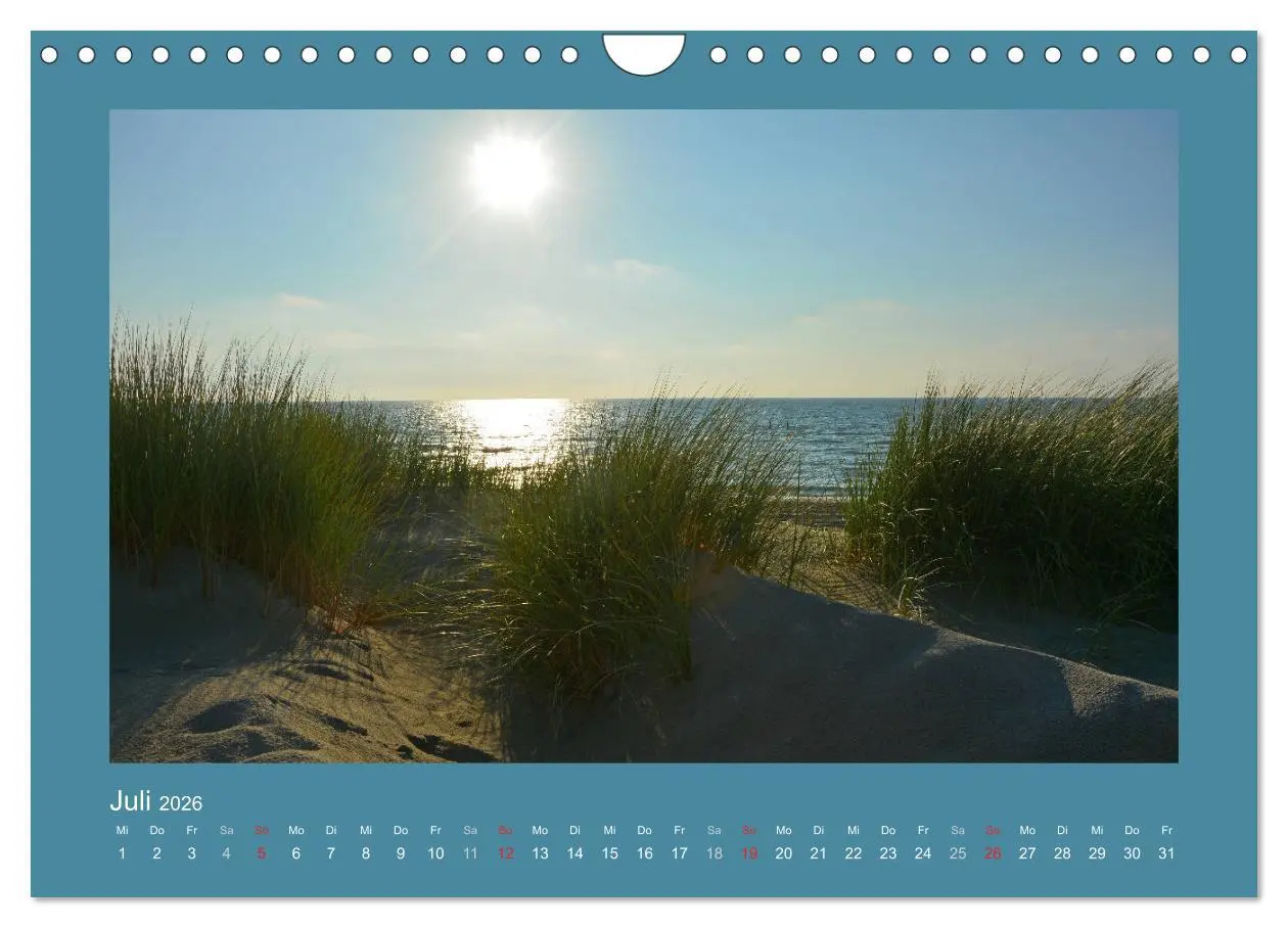 Bild: 9783457926505 | Sanddünen an der Nordsee in den Niederlanden (Wandkalender 2026 DIN...