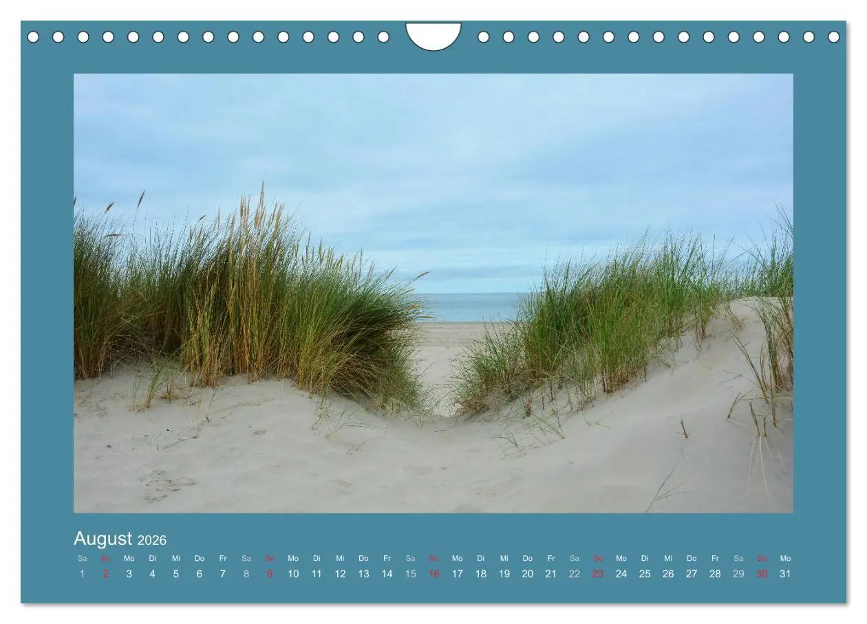 Bild: 9783457926505 | Sanddünen an der Nordsee in den Niederlanden (Wandkalender 2026 DIN...