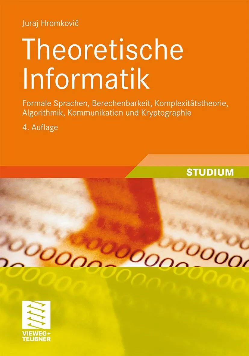Cover: 9783834806505 | Theoretische Informatik | Juraj Hromkovic | Taschenbuch | ii | Deutsch