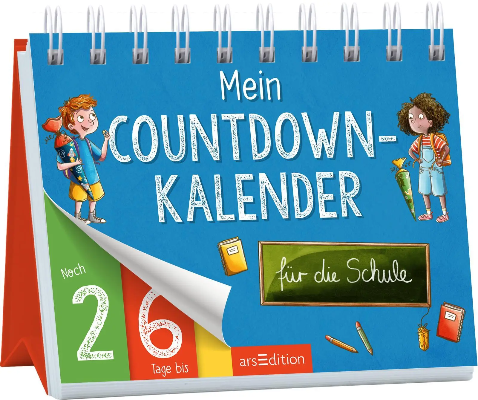 Cover: 9783845866505 | Mein Countdown-Kalender für die Schule | Sarah Welk | Taschenbuch