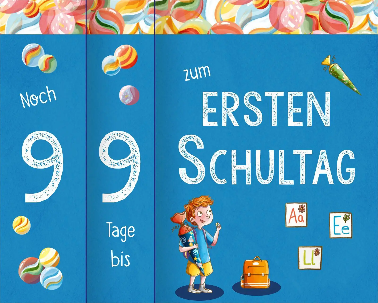 Bild: 9783845866505 | Mein Countdown-Kalender für die Schule | Sarah Welk | Taschenbuch
