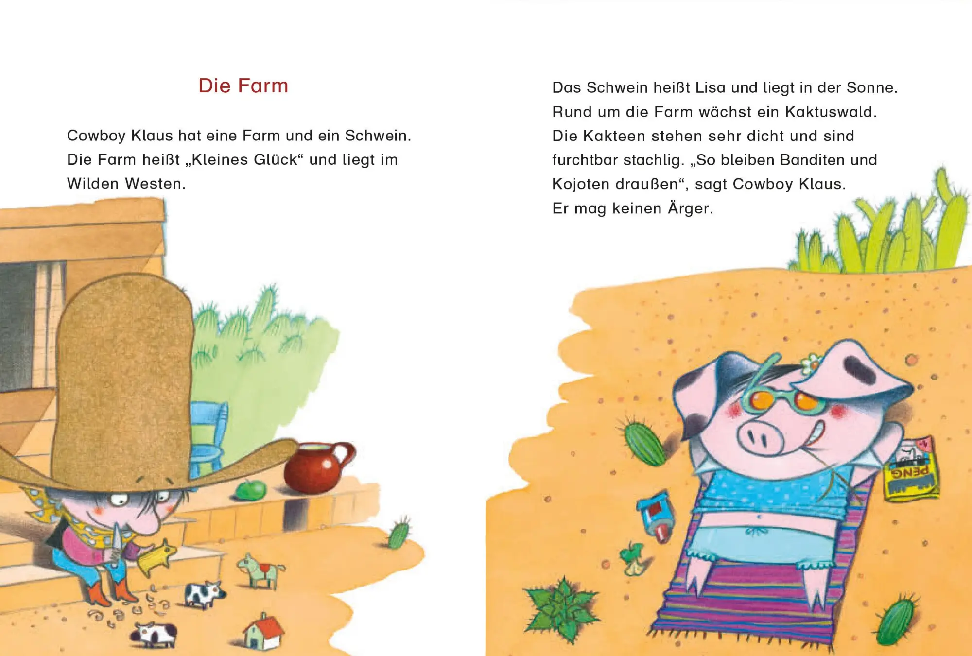 Bild: 9783864296505 | Cowboy Klaus und sein Schwein Lisa | Eva Muszynski (u. a.) | Buch