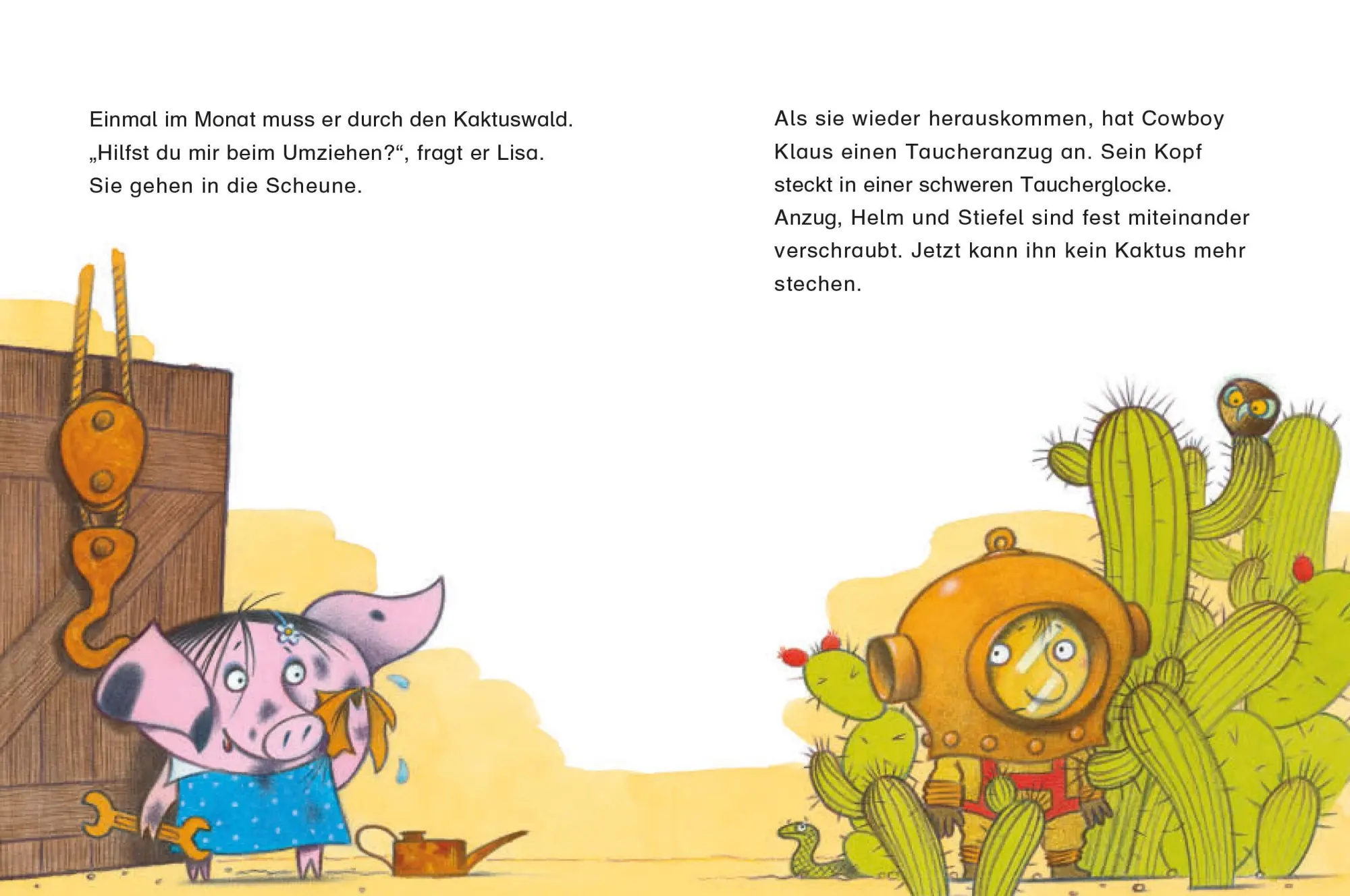 Bild: 9783864296505 | Cowboy Klaus und sein Schwein Lisa | Eva Muszynski (u. a.) | Buch