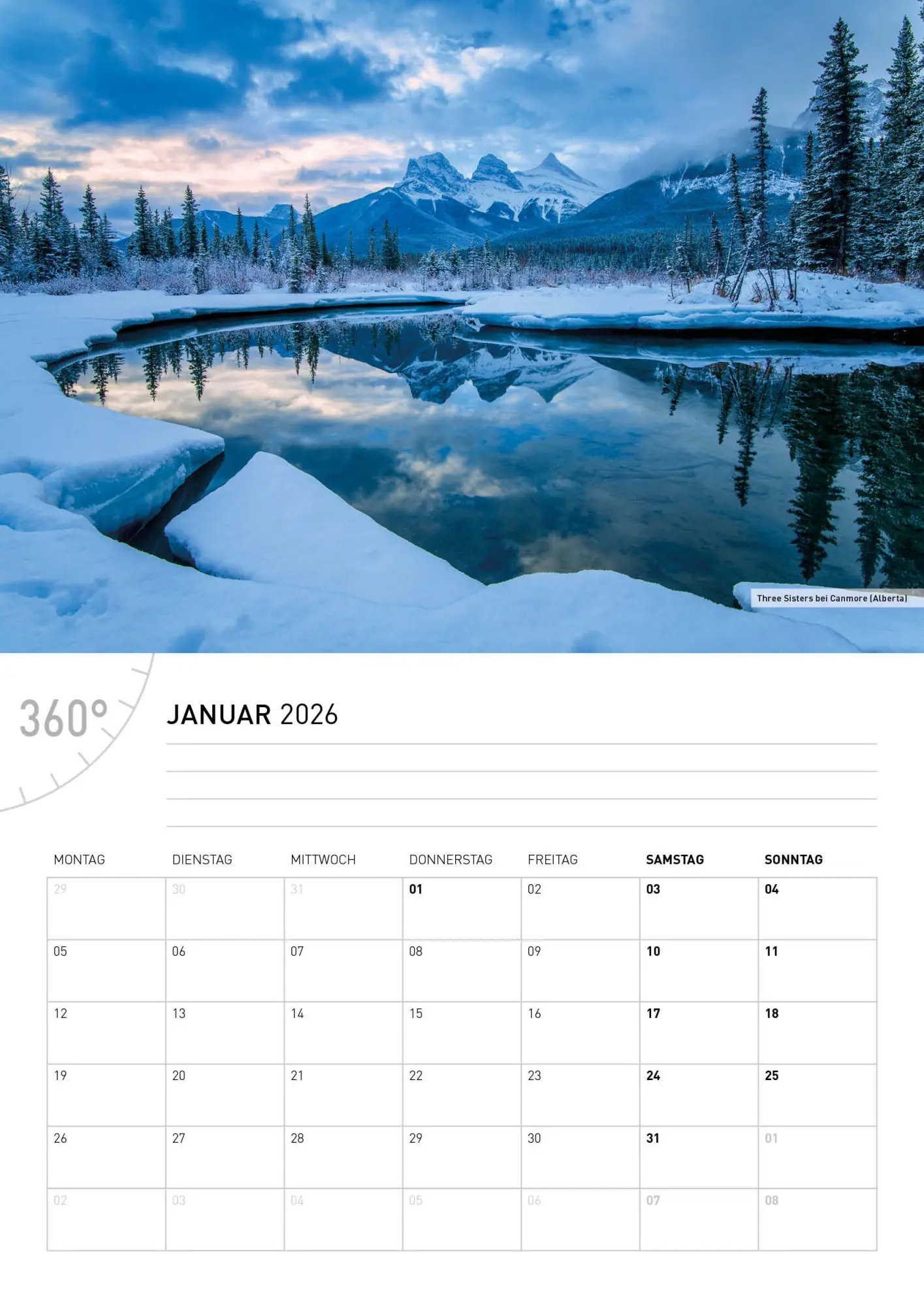 Bild: 9783968556505 | Kanada Broschürenkalender 2026 | Christian Heeb | Kalender | 28 S.