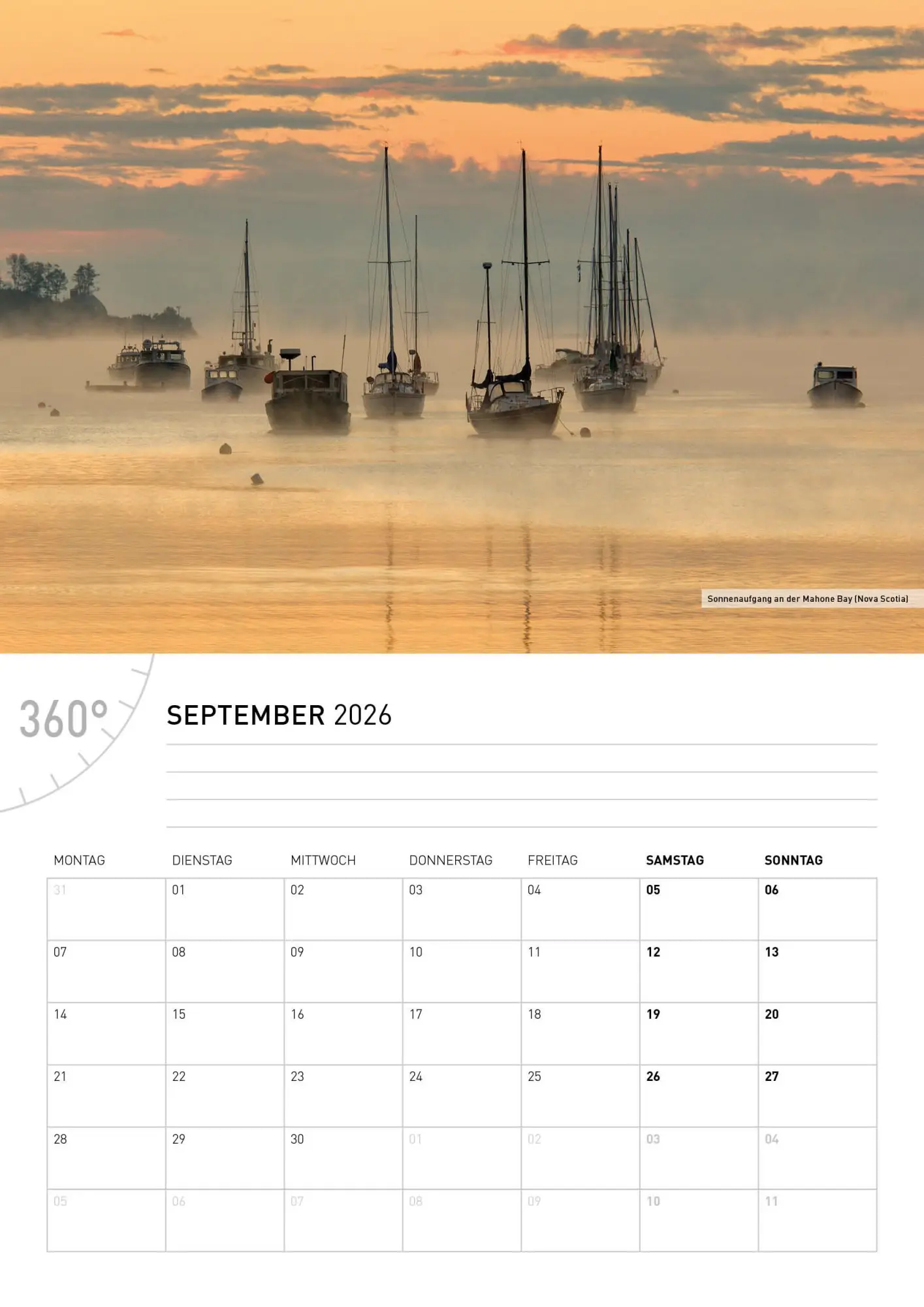 Bild: 9783968556505 | Kanada Broschürenkalender 2026 | Christian Heeb | Kalender | 28 S.