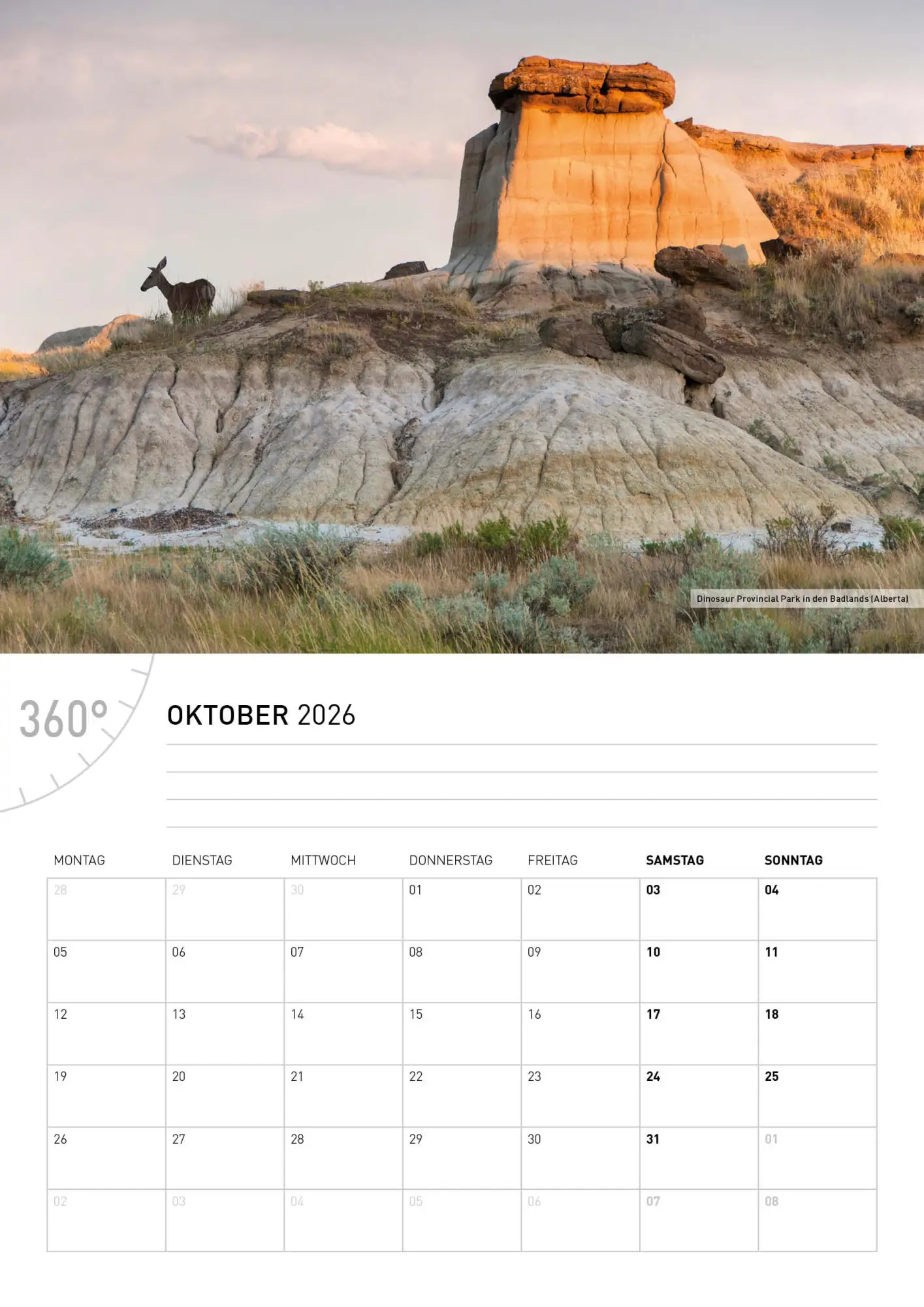 Bild: 9783968556505 | Kanada Broschürenkalender 2026 | Christian Heeb | Kalender | 28 S.