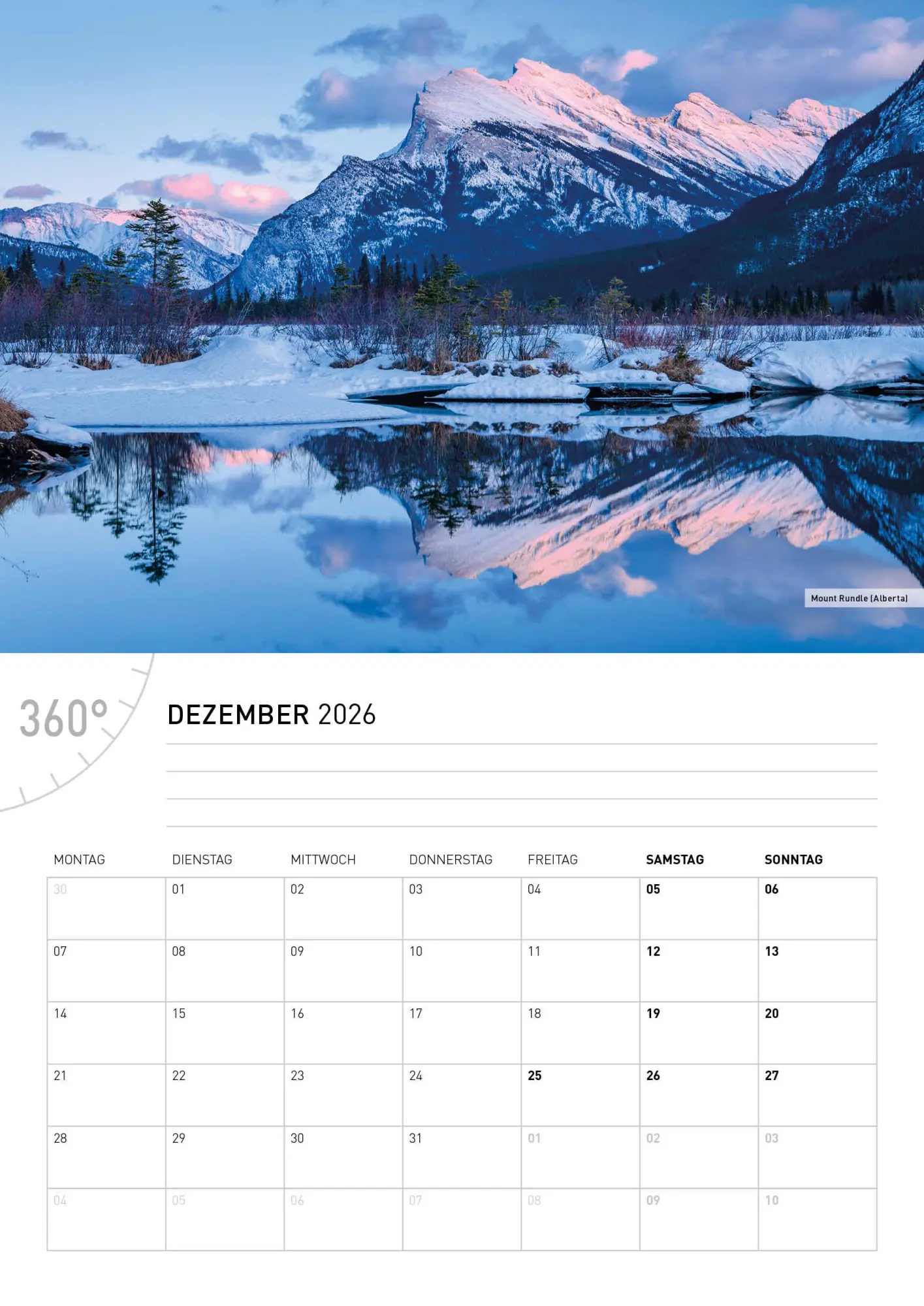 Bild: 9783968556505 | Kanada Broschürenkalender 2026 | Christian Heeb | Kalender | 28 S.
