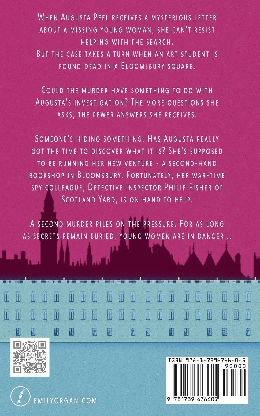 Rückseite: 9781739676605 | The Bloomsbury Murder | Emily Organ | Taschenbuch | Englisch | 2022