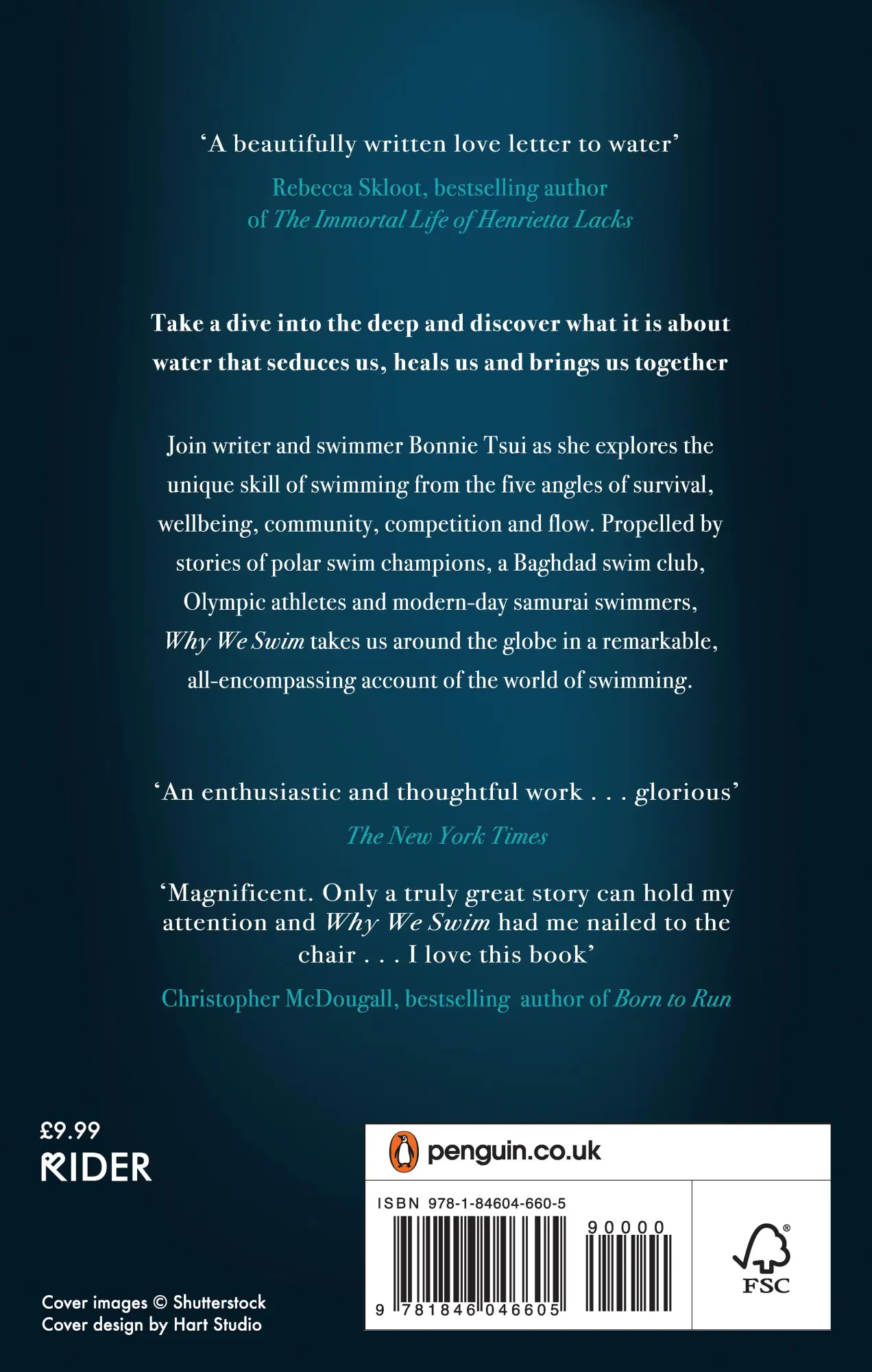 Rückseite: 9781846046605 | Why We Swim | Bonnie Tsui | Taschenbuch | Kartoniert / Broschiert