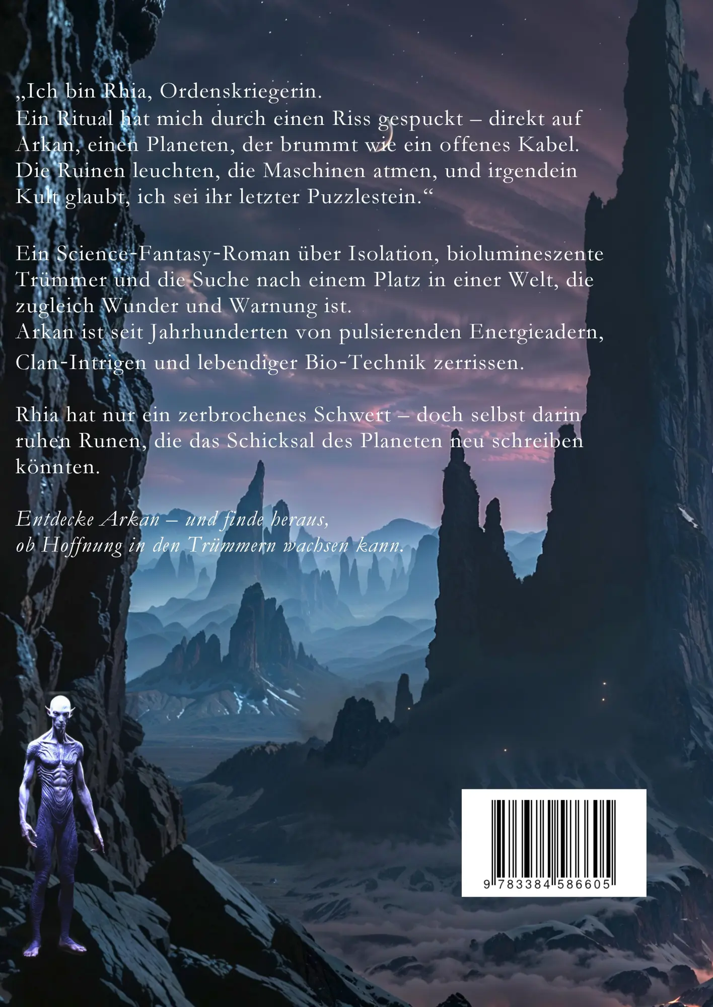 Rückseite: 9783384586605 | BREACH - Der Riss | Die ARKAN-SAGA | Hans Jürgens | Buch | 344 S.