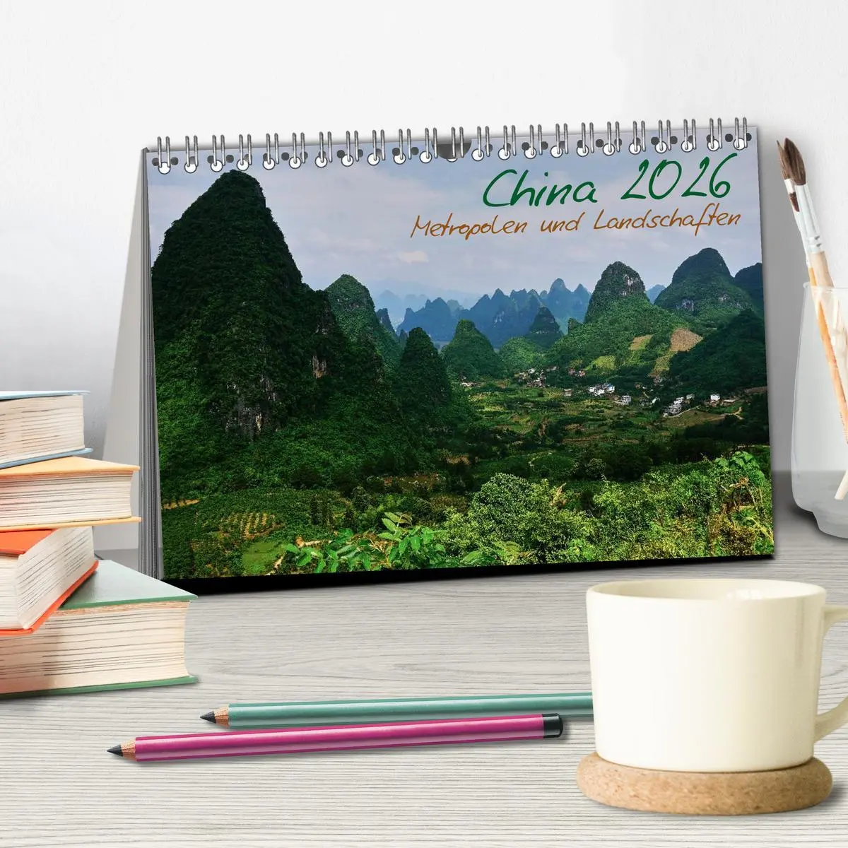 Bild: 9783516006605 | China 2026 - Metropolen und Landschaften (Tischkalender 2026 DIN A5...