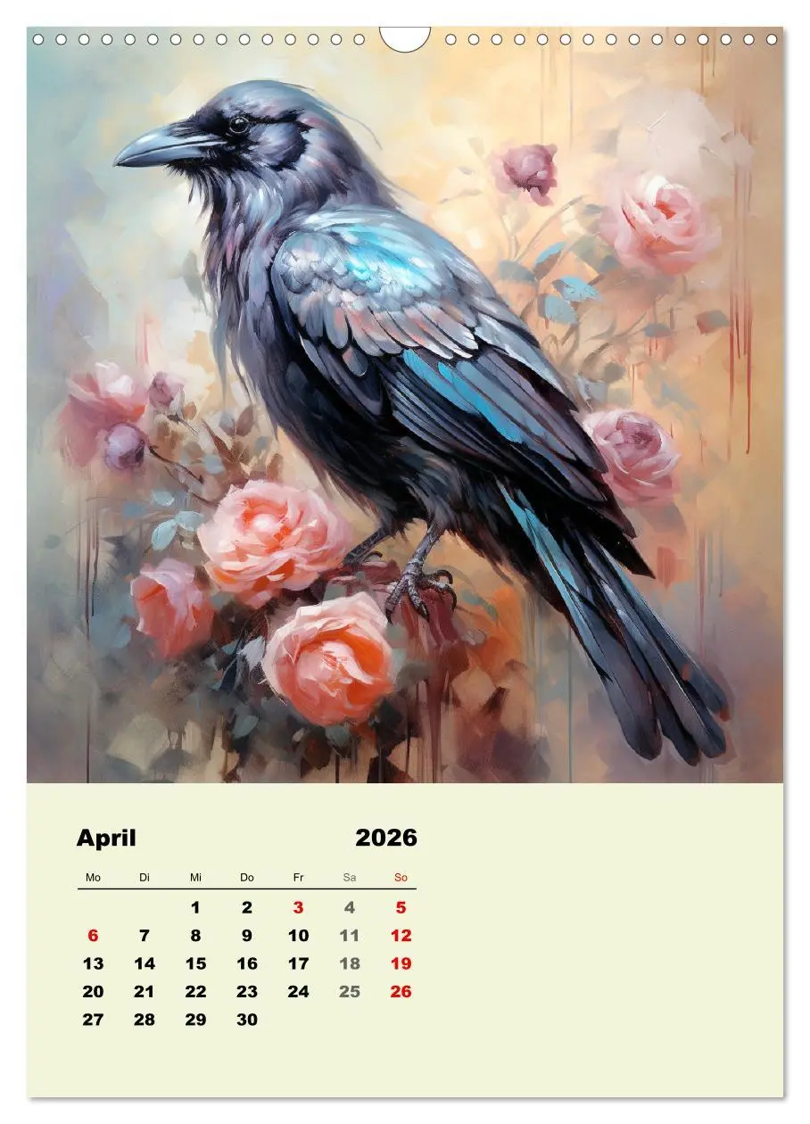 Bild: 9783516316605 | Krafttiere als spirituelle Begleiter (Wandkalender 2026 DIN A3...