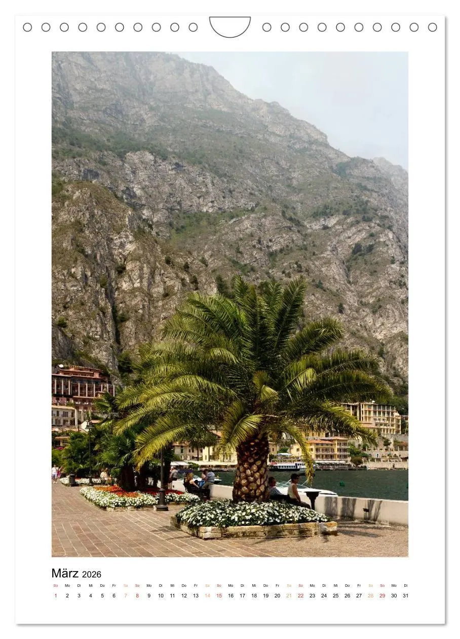 Bild: 9783516486605 | Gardasee (Wandkalender 2026 DIN A4 hoch), CALVENDO Monatskalender