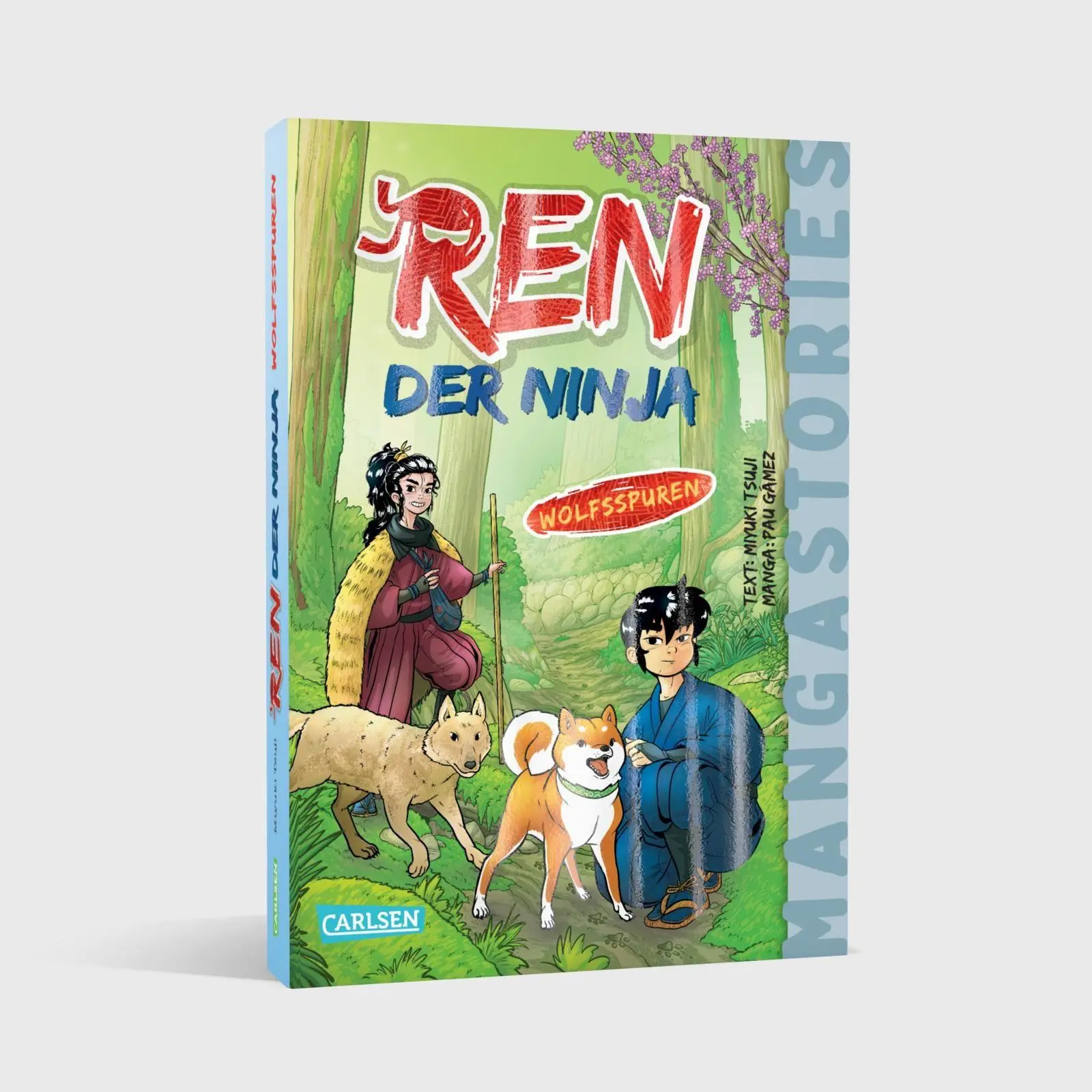 Bild: 9783551656605 | Ren, der Ninja Band 4 - Wolfsspuren | Miyuki Tsuji | Buch | 256 S.