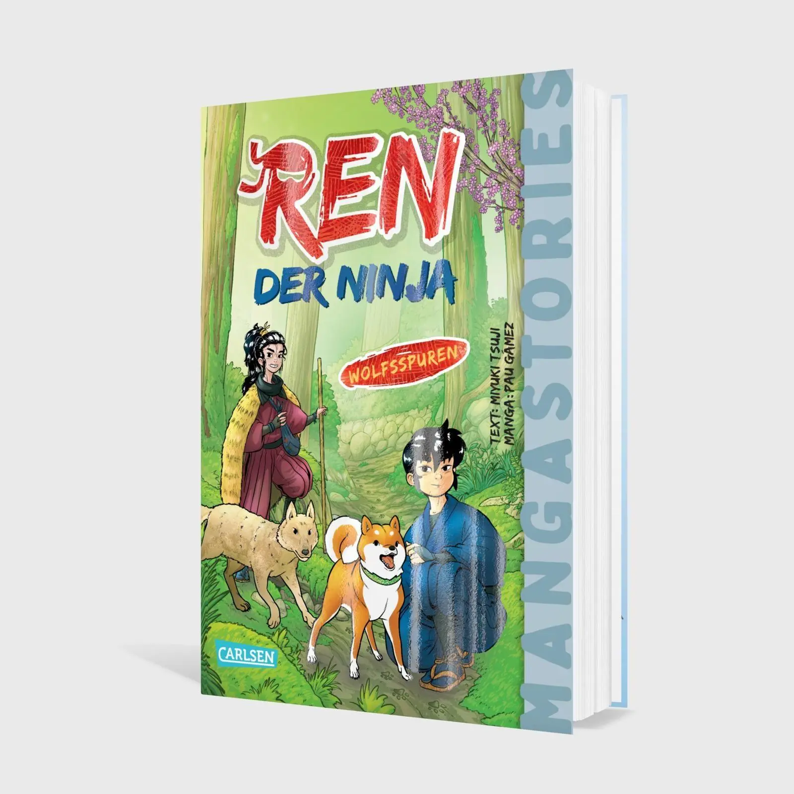 Bild: 9783551656605 | Ren, der Ninja Band 4 - Wolfsspuren | Miyuki Tsuji | Buch | 256 S.