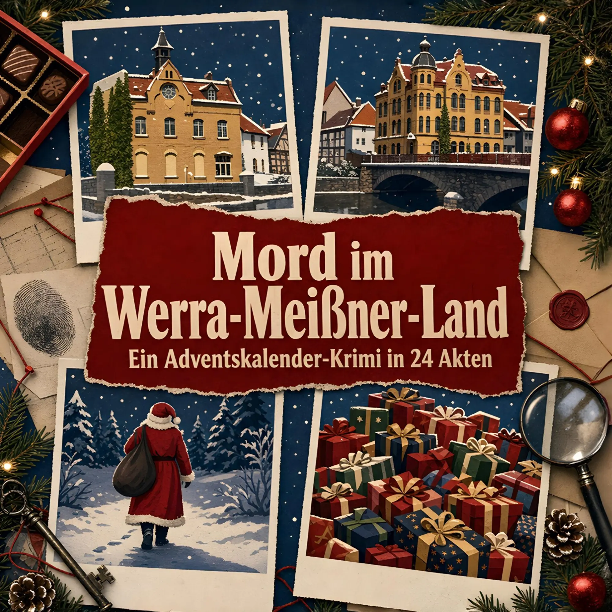 Cover: 9783696126605 | Mord im Werra-Meißner-Land | Ein Adventskalender-Krimi in 24 Akten