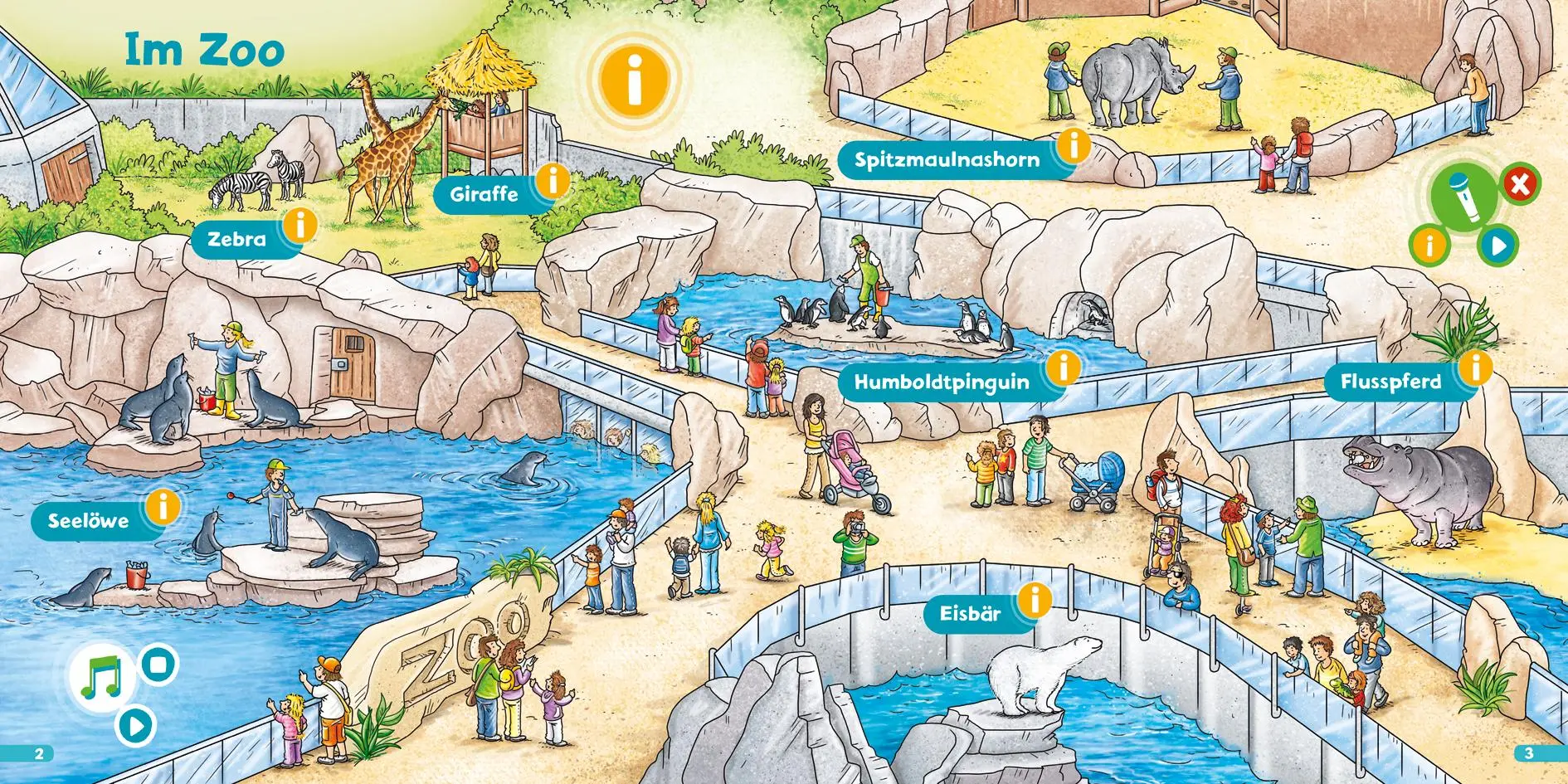 Bild: 9783788676605 | BOOKii® Hören und Staunen Mini Zoo | Ida Wenzel | Buch | 14 S. | 2021
