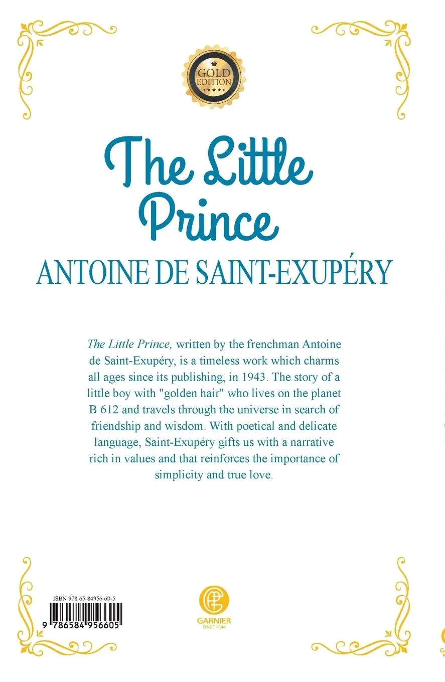 Rückseite: 9786584956605 | The Little Prince | Antoine de Saint-Exupéry | Taschenbuch | Englisch