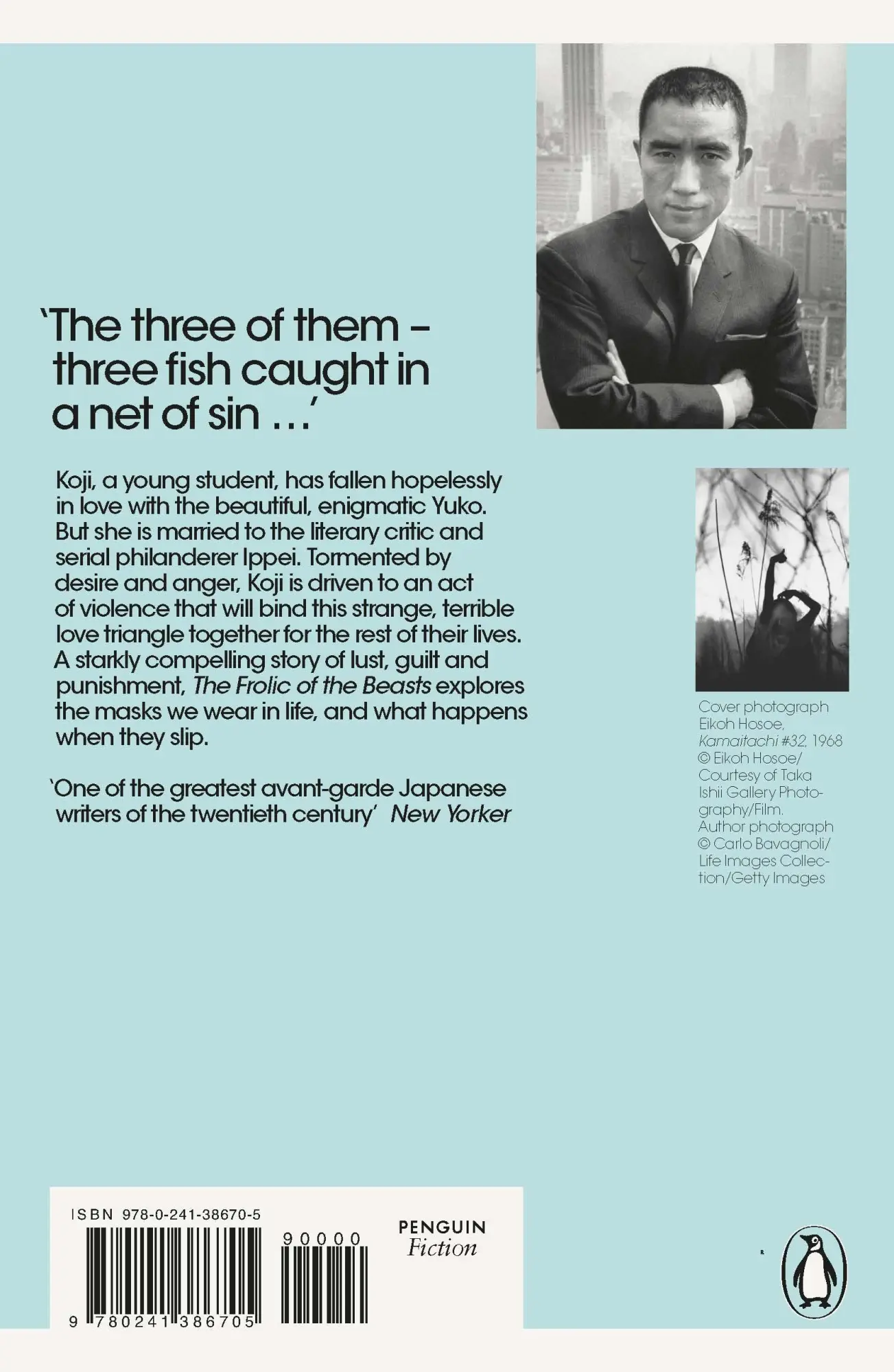 Cover: 9780241386705 | The Frolic of the Beasts | Yukio Mishima | Penguin Modern Classics