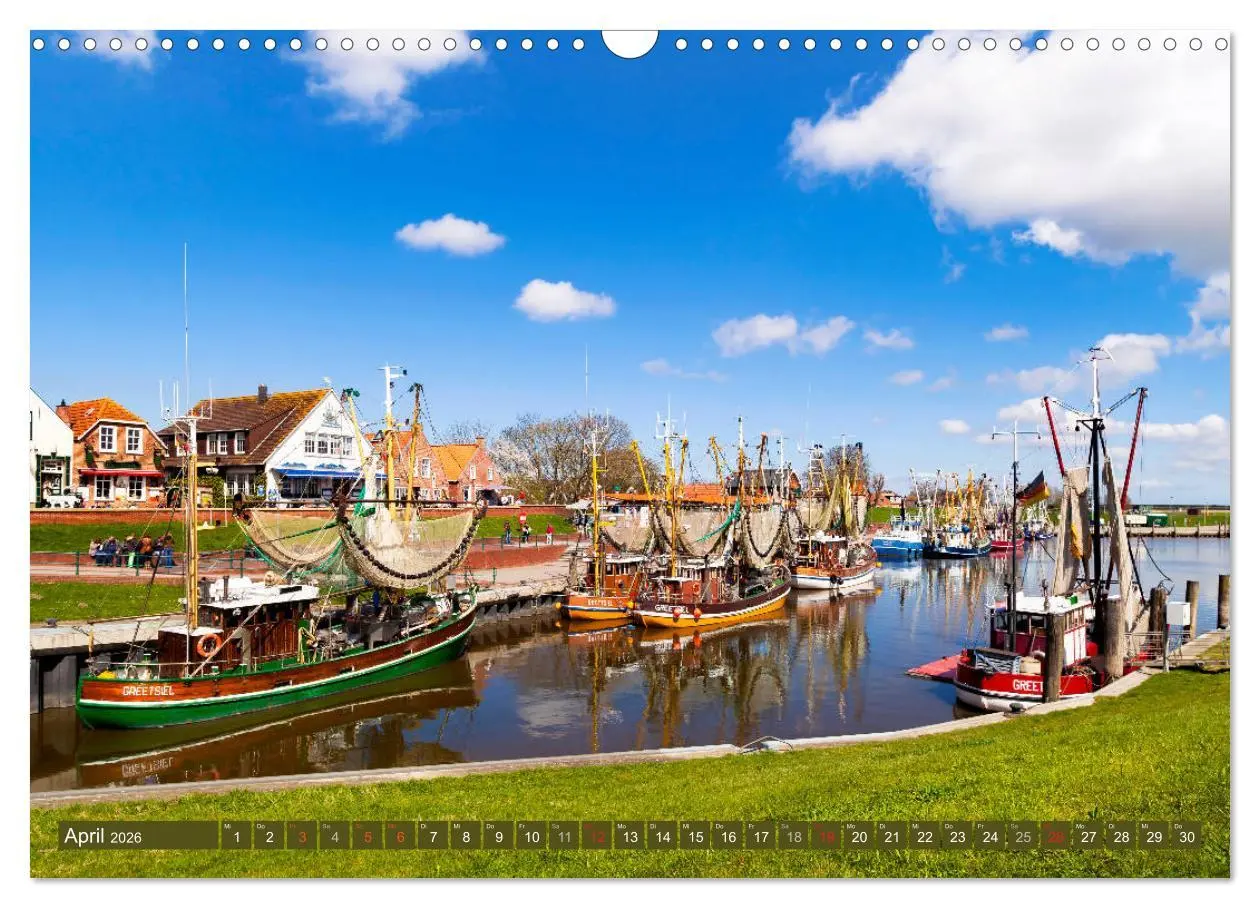 Bild: 9783457836705 | Mein Greetsiel (Wandkalender 2026 DIN A3 quer), CALVENDO...
