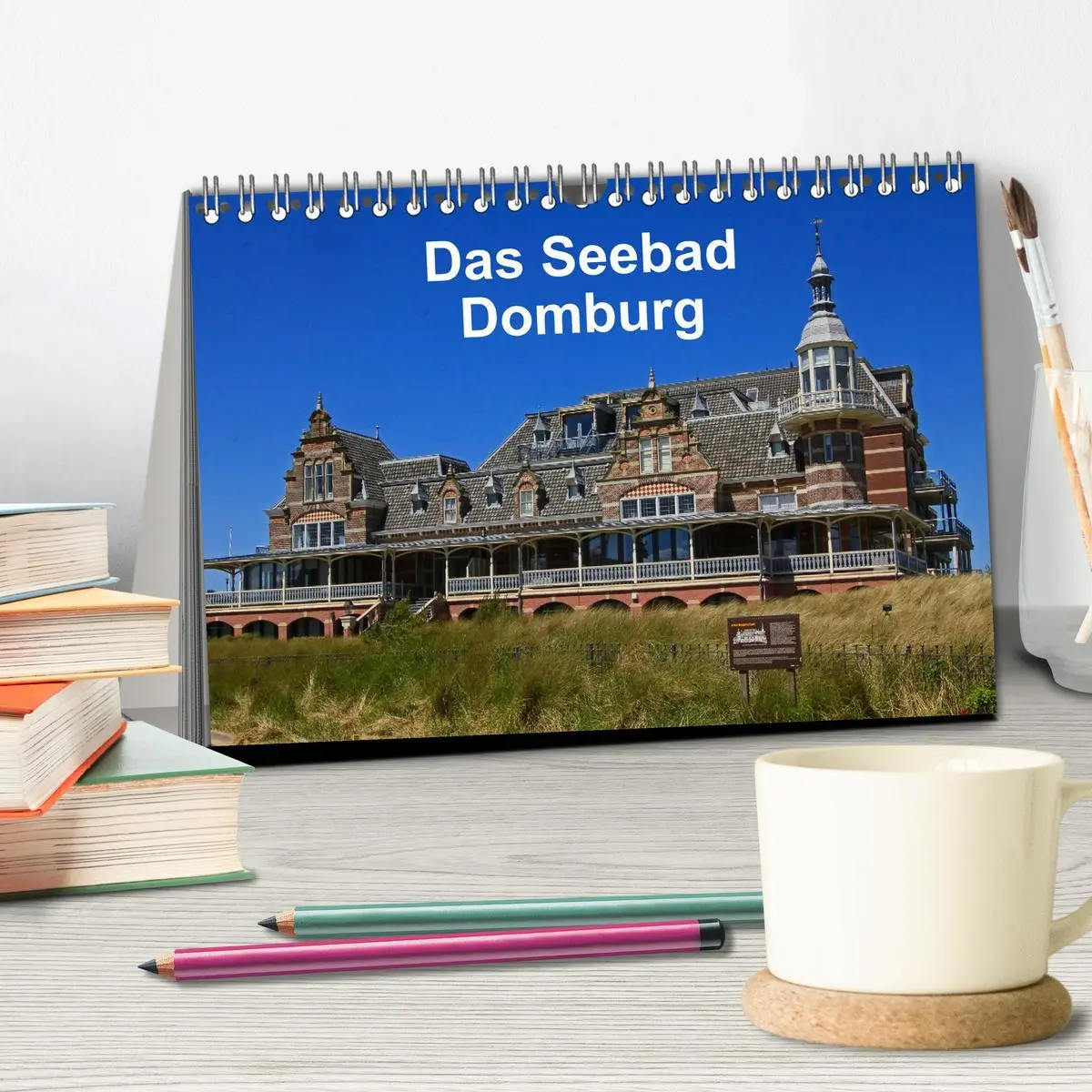 Bild: 9783457906705 | Das Seebad Domburg (Tischkalender 2026 DIN A5 quer), CALVENDO...
