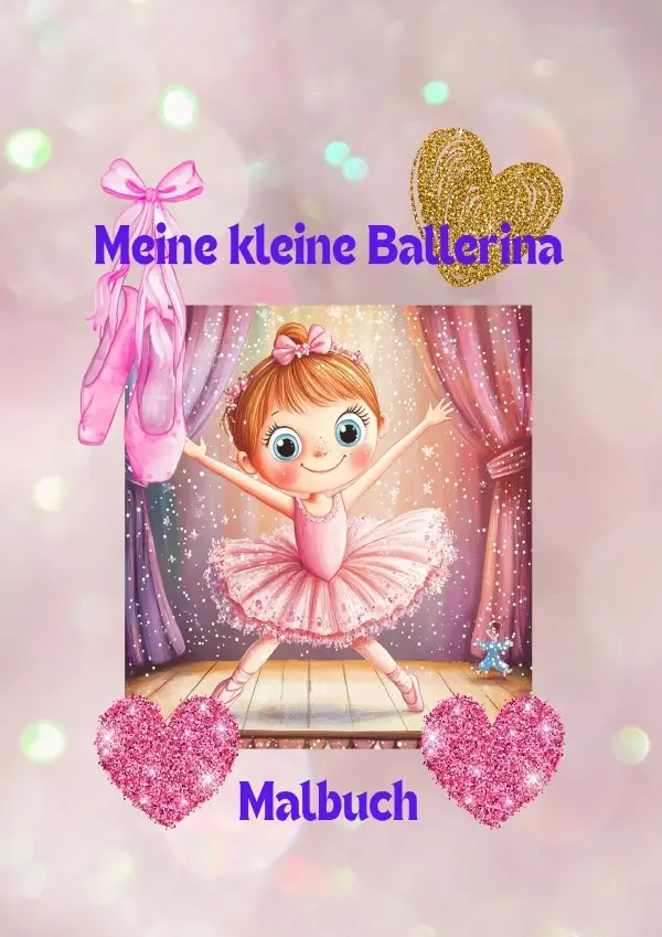 Cover: 9783819726705 | Meine kleine Ballerina | Malbuch. DE | Anna Moessner | Taschenbuch