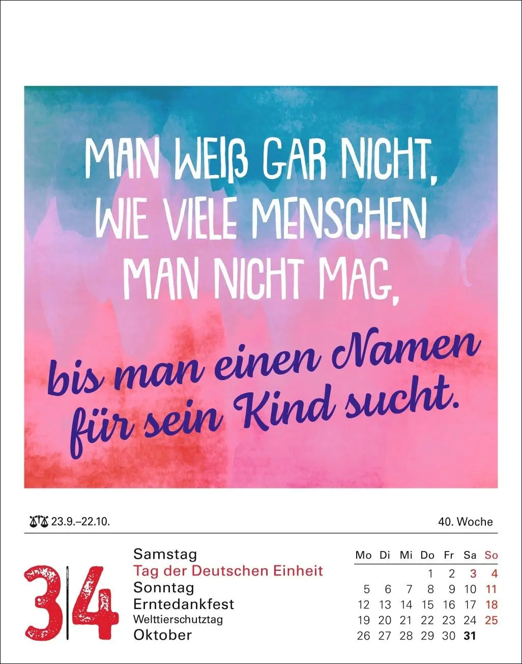 Bild: 9783840036705 | Lange Rede kurzer Gin Tagesabreißkalender 2026 - Der Sprüche-Kalender