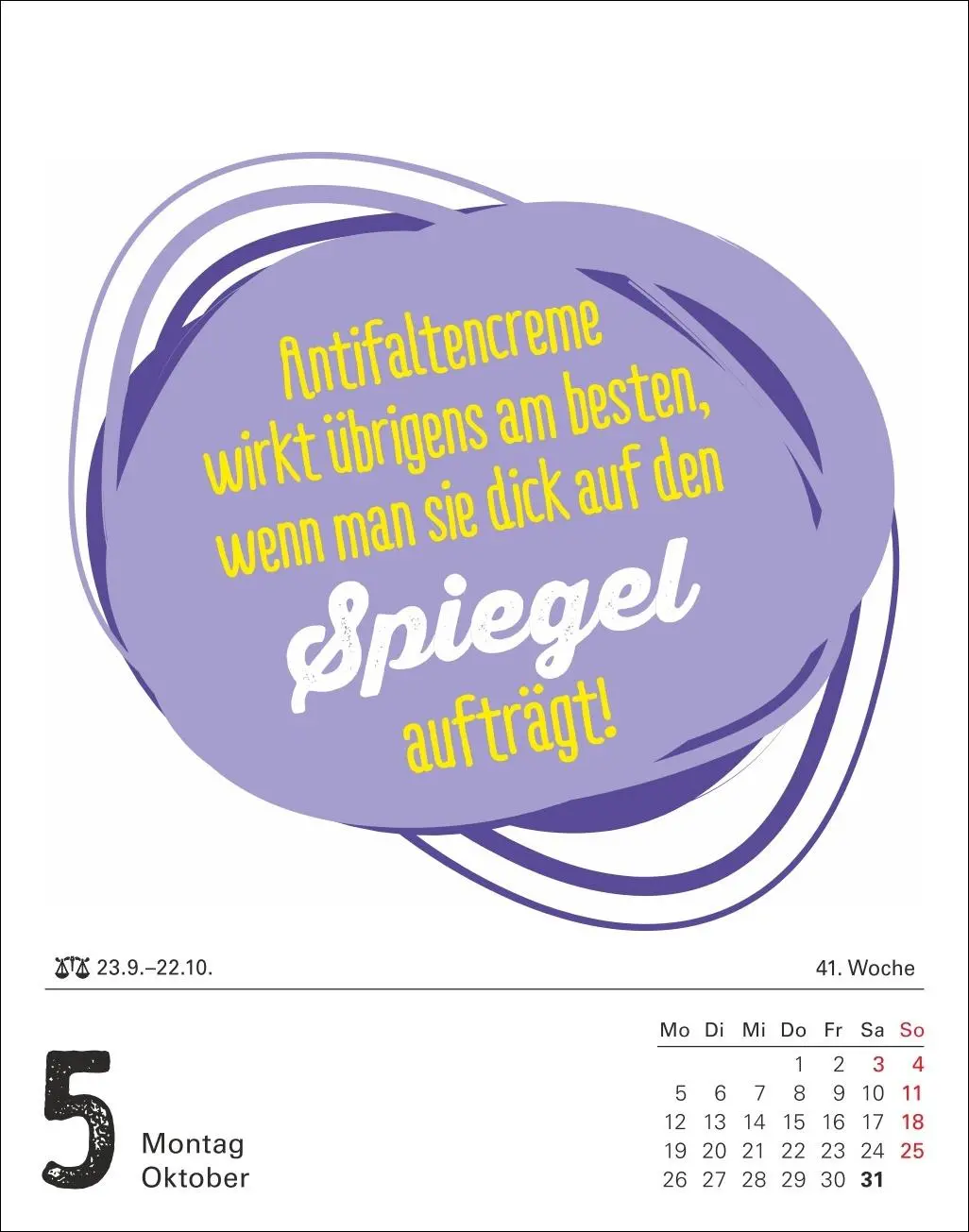 Bild: 9783840036705 | Lange Rede kurzer Gin Tagesabreißkalender 2026 - Der Sprüche-Kalender