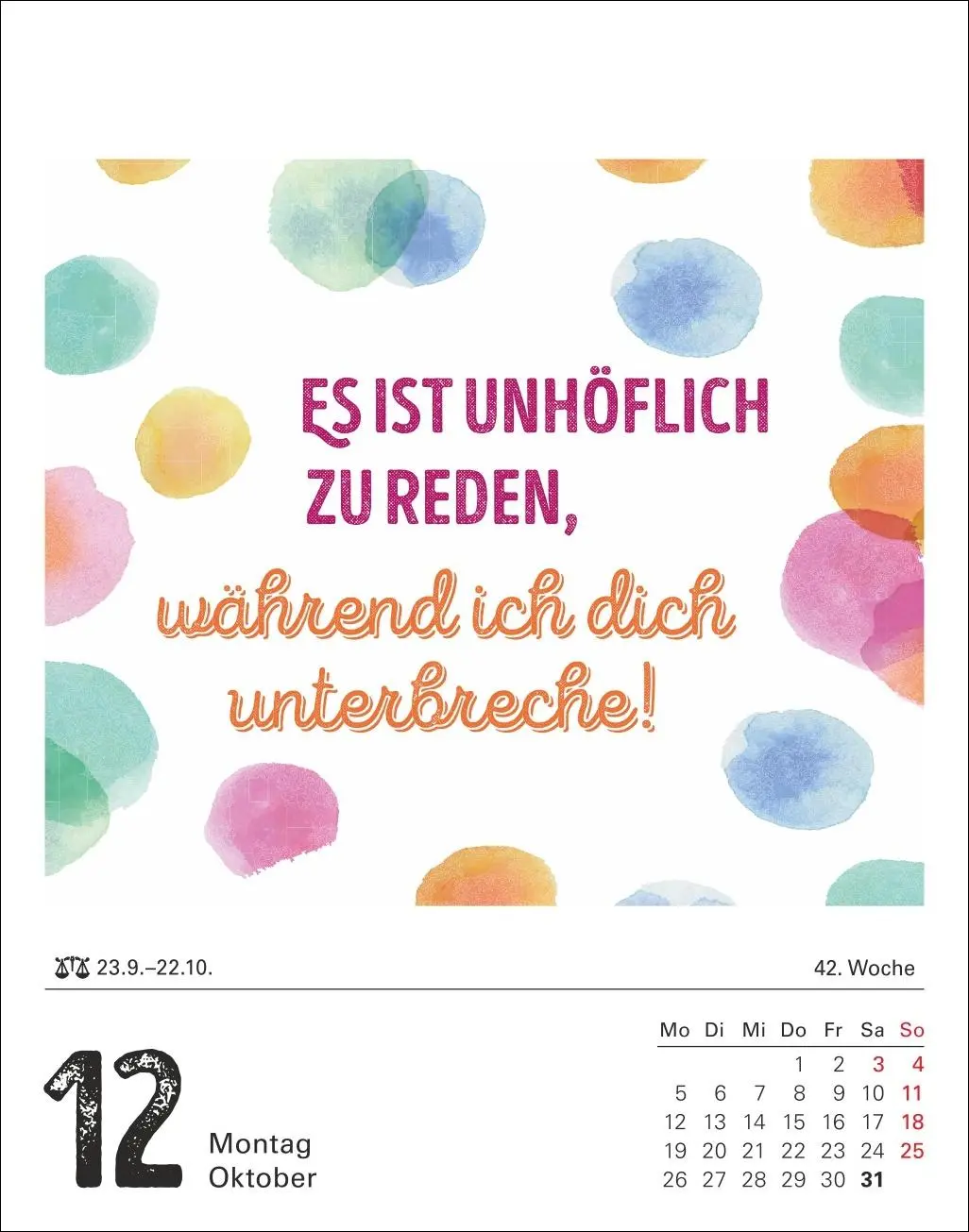 Bild: 9783840036705 | Lange Rede kurzer Gin Tagesabreißkalender 2026 - Der Sprüche-Kalender