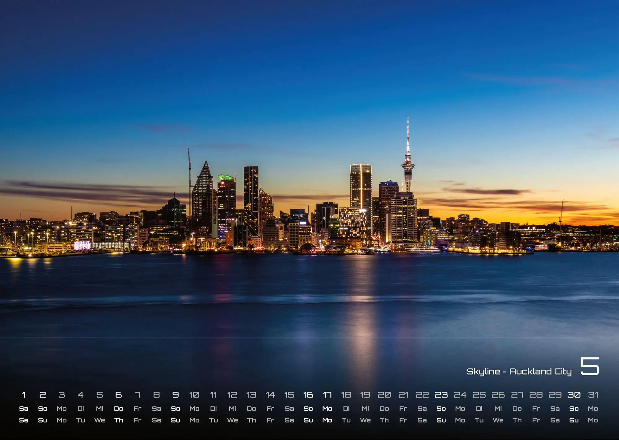 Bild: 9783986736705 | Neuseeland - Das Land der langen weißen Wolke - 2027 - Kalender DIN A3