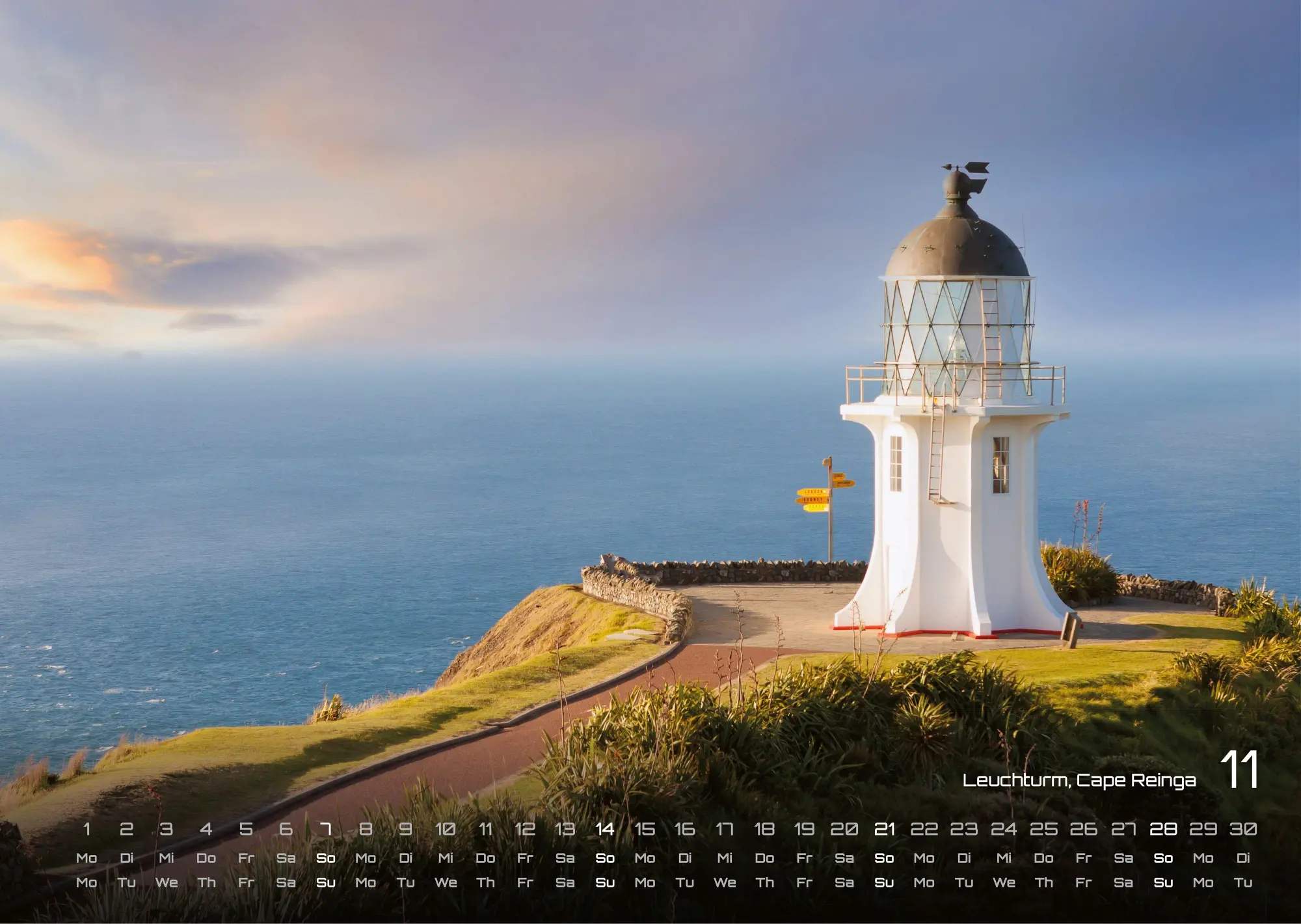 Bild: 9783986736705 | Neuseeland - Das Land der langen weißen Wolke - 2027 - Kalender DIN A3
