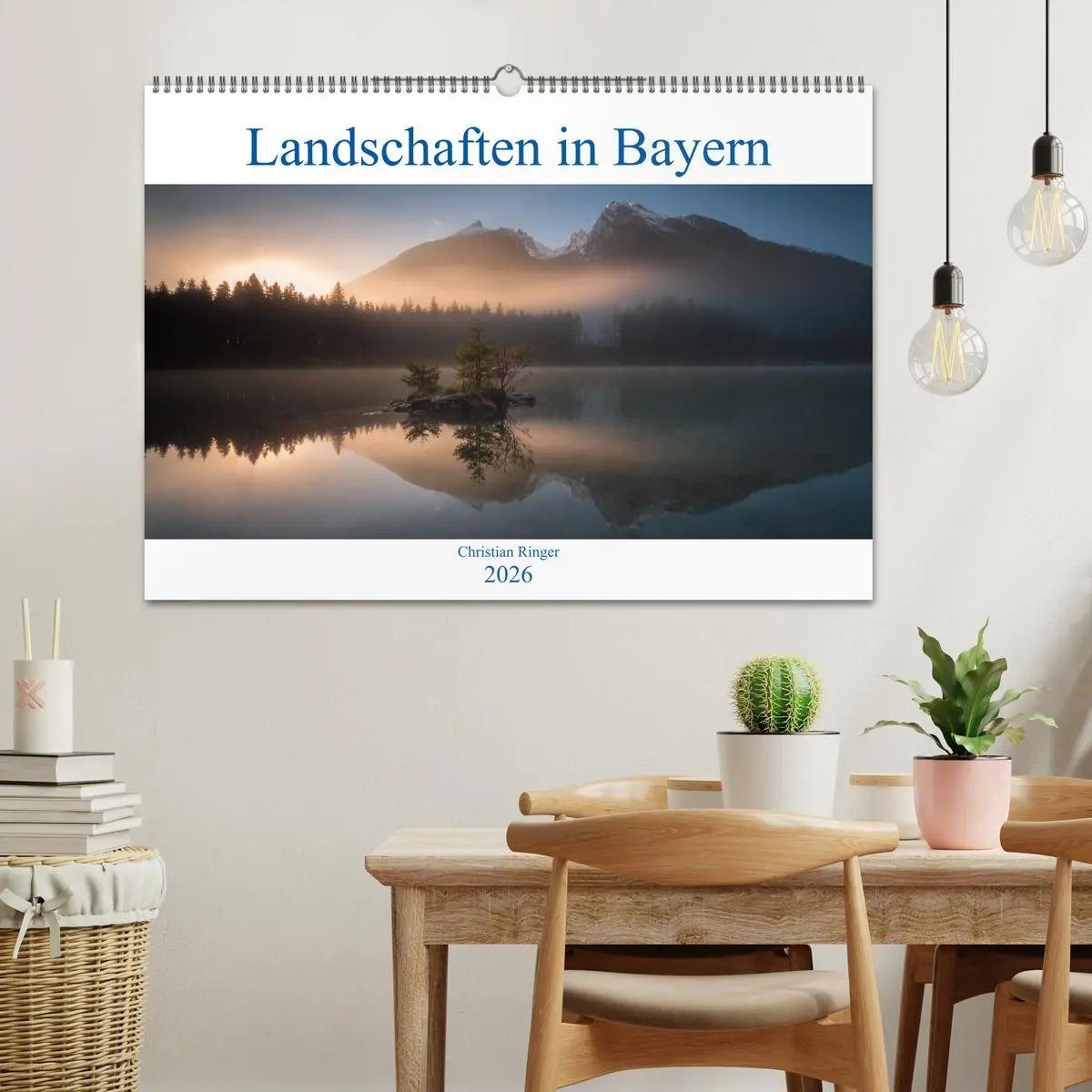 Bild: 9783457756805 | Bayerische Landschaften (Wandkalender 2026 DIN A2 quer), CALVENDO...