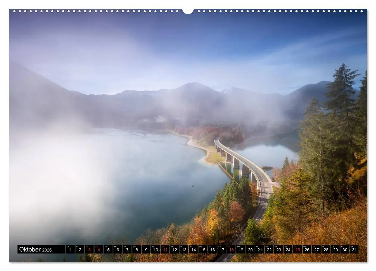 Bild: 9783457756805 | Bayerische Landschaften (Wandkalender 2026 DIN A2 quer), CALVENDO...