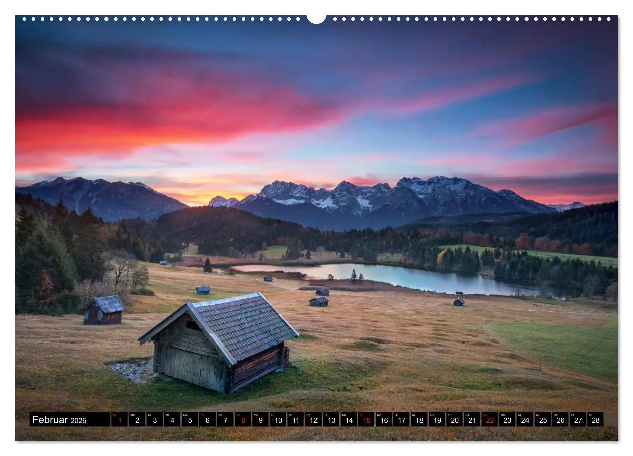 Bild: 9783457756805 | Bayerische Landschaften (Wandkalender 2026 DIN A2 quer), CALVENDO...