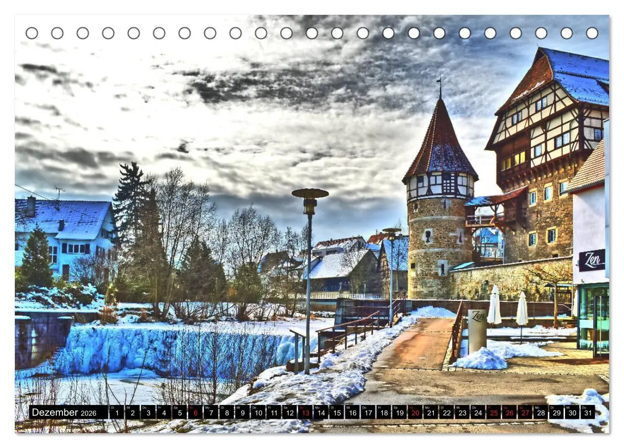 Bild: 9783457826805 | Balingen - ein visueller Streifzug durch die Stadt (Tischkalender...