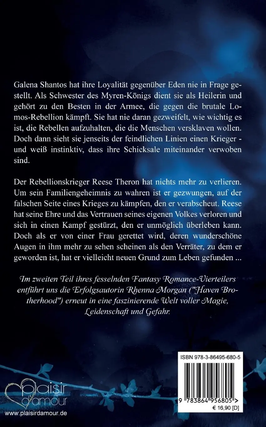 Rückseite: 9783864956805 | Reese | Rhenna Morgan | Taschenbuch | Eden-Reihe | Paperback | 452 S.