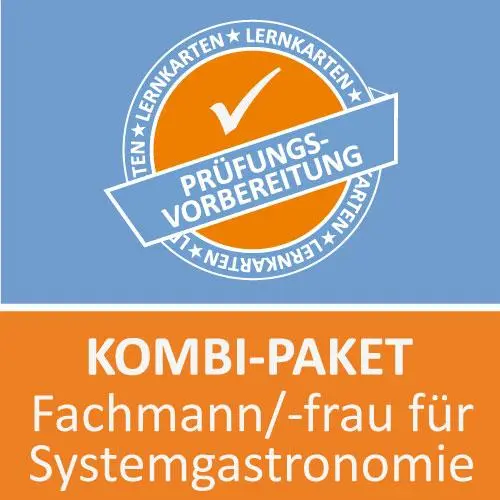 Cover: 9783961596805 | AzubiShop24.de Kombi-Paket Lernkarten Fachmann für Systemgastronomie