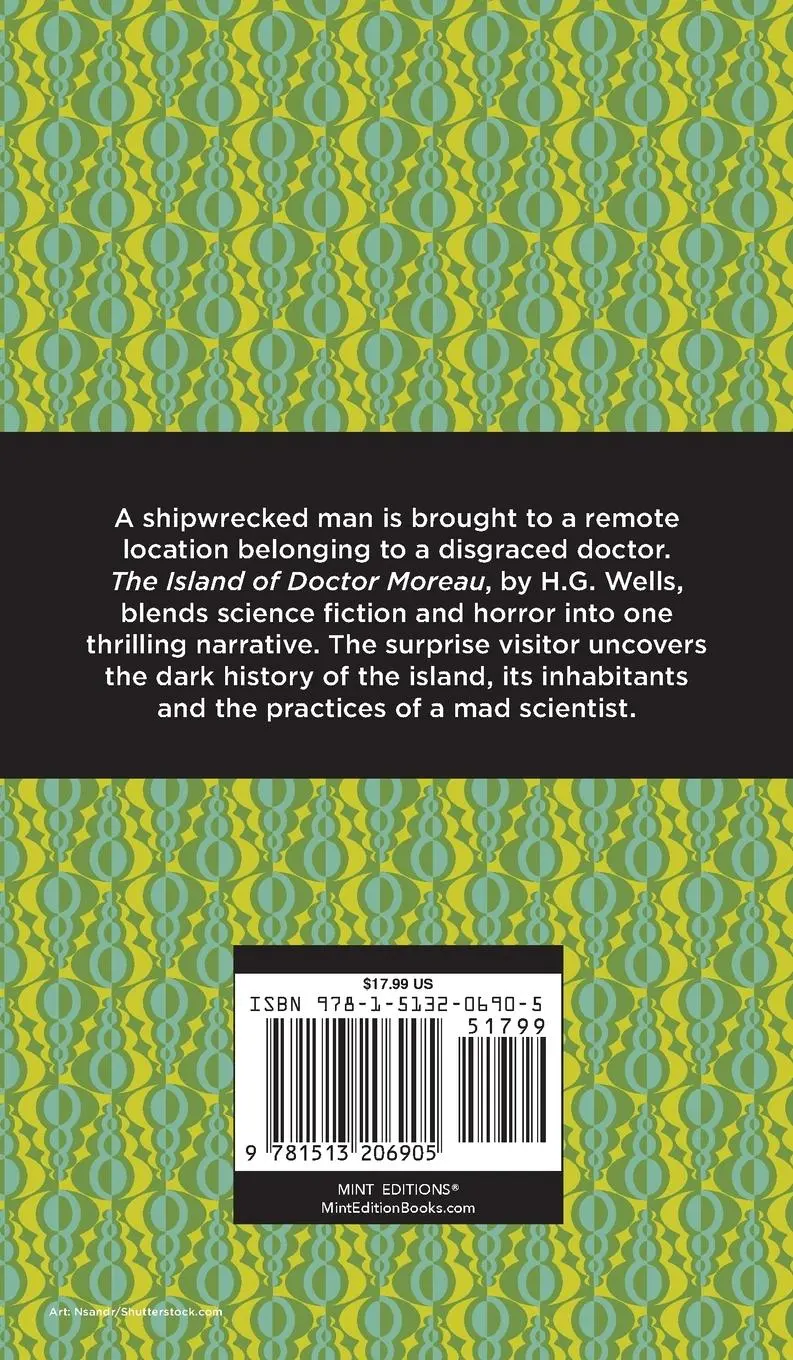 Rückseite: 9781513206905 | The Island of Doctor Moreau | H. G. Wells | Buch | Gebunden | Englisch