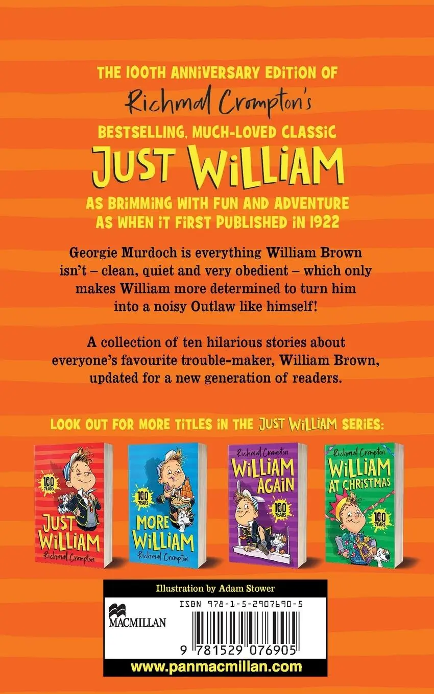 Rückseite: 9781529076905 | William the Outlaw | Richmal Crompton | Taschenbuch | Englisch | 2022