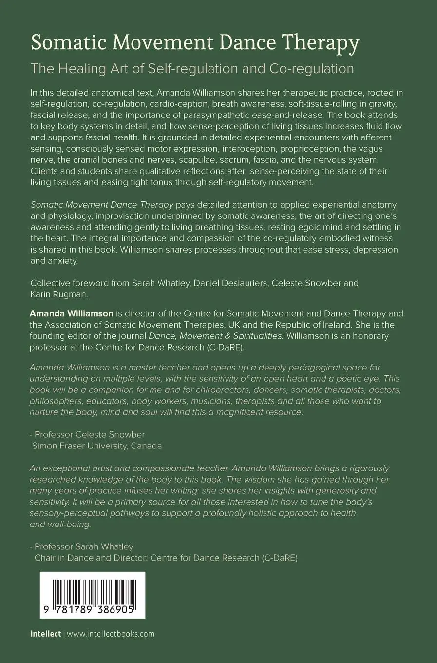 Rückseite: 9781789386905 | Somatic Movement Dance Therapy | Amanda Williamson | Buch | Gebunden