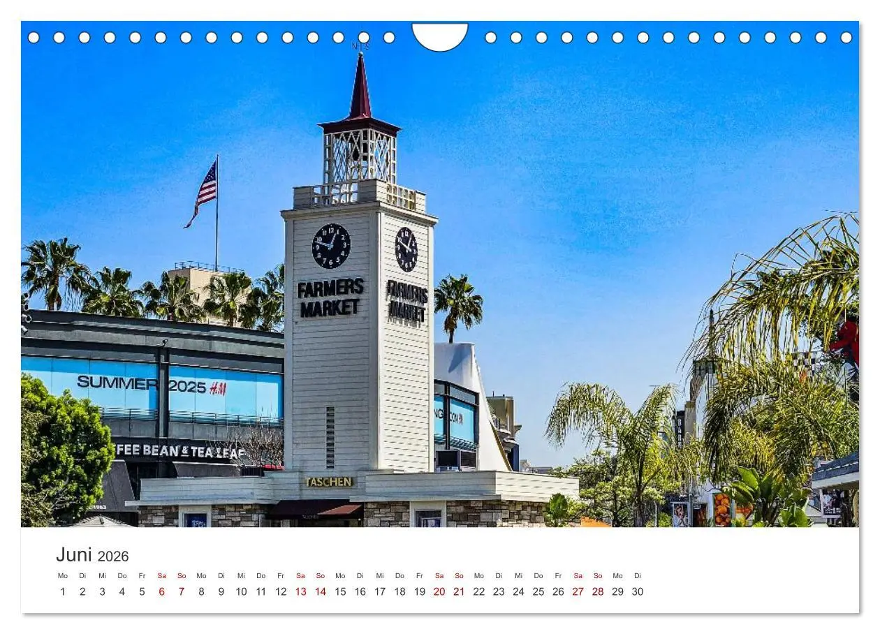 Bild: 9783457296905 | Kalifornien Bilder aus Los Angeles (Wandkalender 2026 DIN A4 quer),...