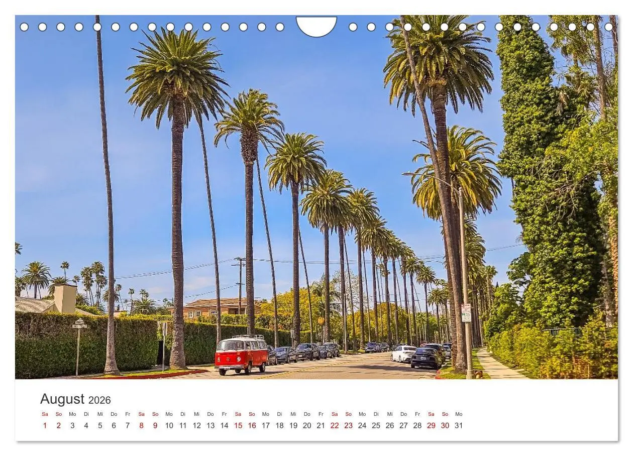 Bild: 9783457296905 | Kalifornien Bilder aus Los Angeles (Wandkalender 2026 DIN A4 quer),...