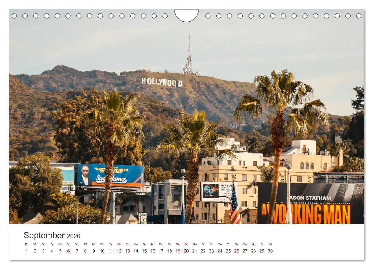 Bild: 9783457296905 | Kalifornien Bilder aus Los Angeles (Wandkalender 2026 DIN A4 quer),...