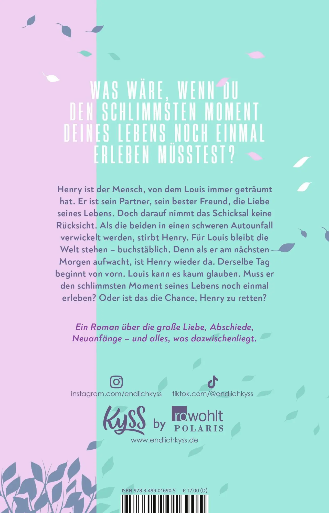 Rückseite: 9783499016905 | Gestern waren wir unendlich | Dominik Gaida | Taschenbuch | 432 S.