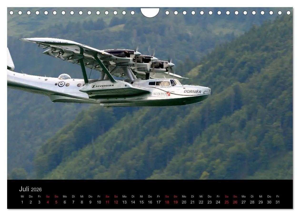 Bild: 9783516216905 | DO-24 ATT (Wandkalender 2026 DIN A4 quer), CALVENDO Monatskalender