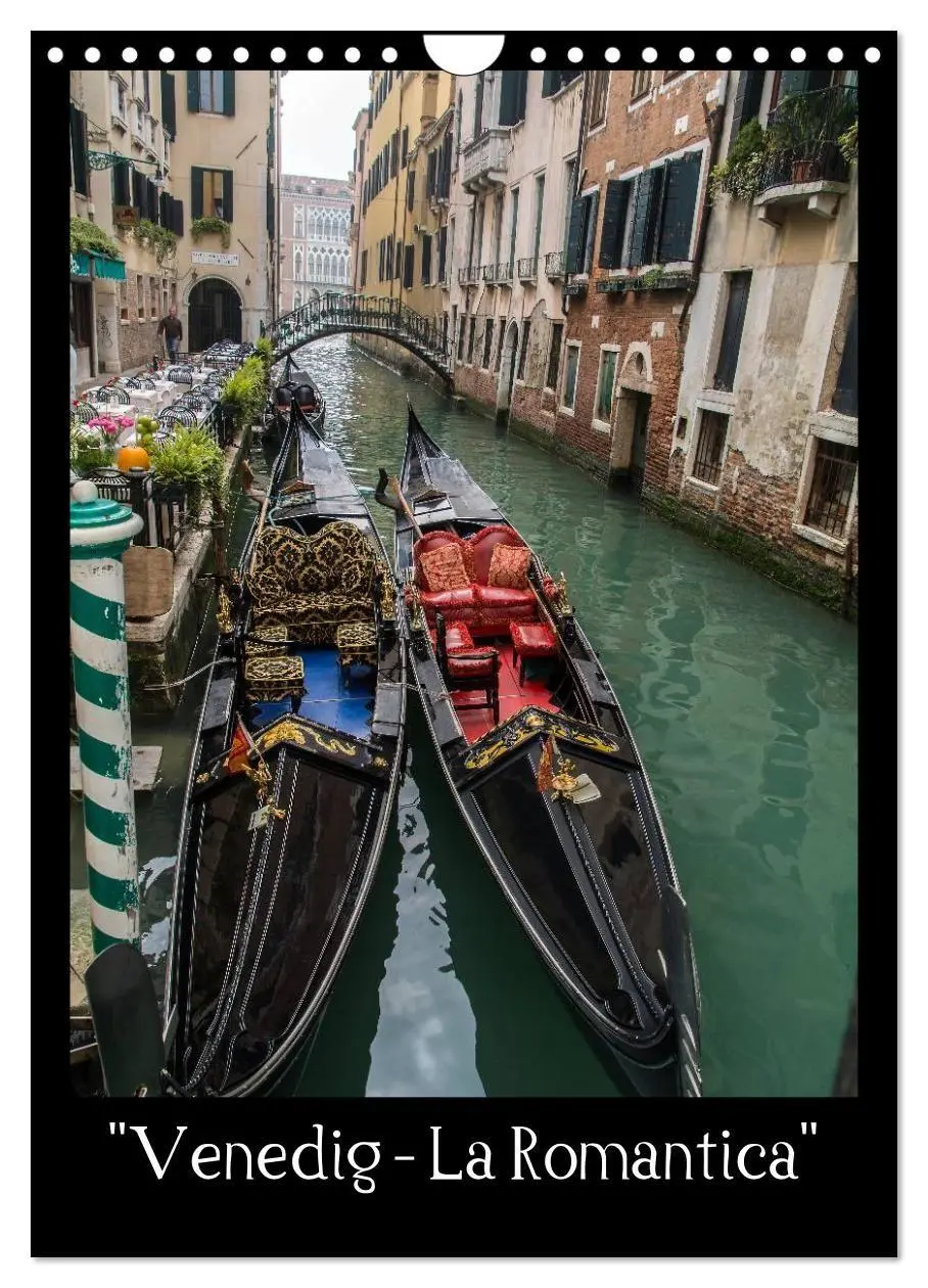 Cover: 9783594126905 | "Venedig - La Romantica" (Wandkalender 2027 DIN A4 hoch), CALVENDO...