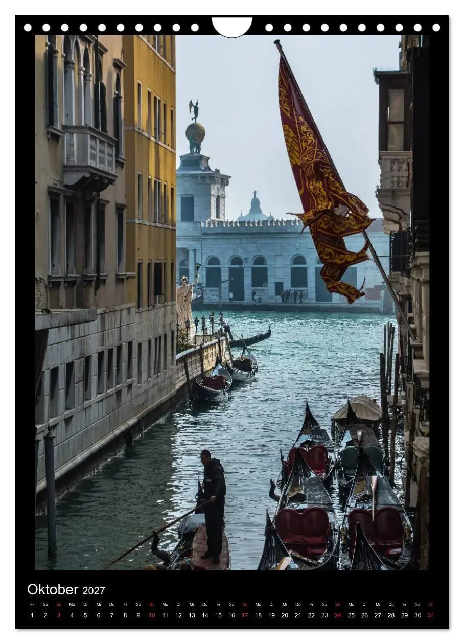 Bild: 9783594126905 | "Venedig - La Romantica" (Wandkalender 2027 DIN A4 hoch), CALVENDO...