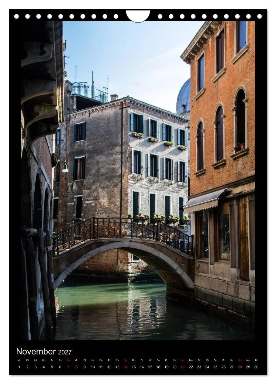 Bild: 9783594126905 | "Venedig - La Romantica" (Wandkalender 2027 DIN A4 hoch), CALVENDO...